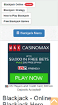 Mobile Screenshot of blackjackhero.com